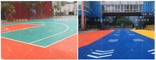 學(xué)校應(yīng)用-彩色透水混凝土