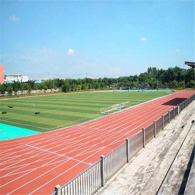 廣州塑膠跑道 塑膠球場(chǎng)跑道 公園小區(qū)塑膠跑道施工鋪裝