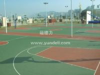 塑膠籃球場施工.硅pu籃球場施工.pu籃球場施工高清圖片 高清大圖